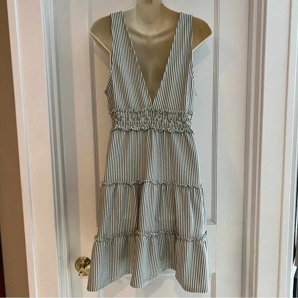 NWOT Soft and Simple Striped Sleeveless Dress - Picture 5 of 9